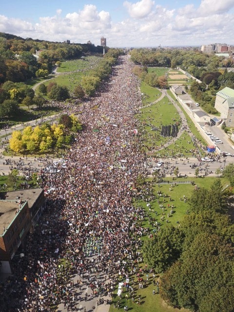 Marche pour le climat à Montréal | UNIFOR SECTION LOCALE 8284 QUÉBEC